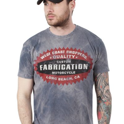 WCC-PANHEAD VINTAGE T-SHIRT-BLUE