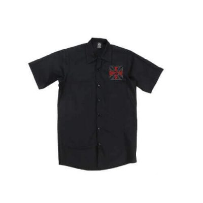 Web Cross ATX Shop Shirt – Black